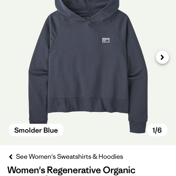 Patagonia Regenerative Organic Cotton Sweatshirt - Picture 5 of 5